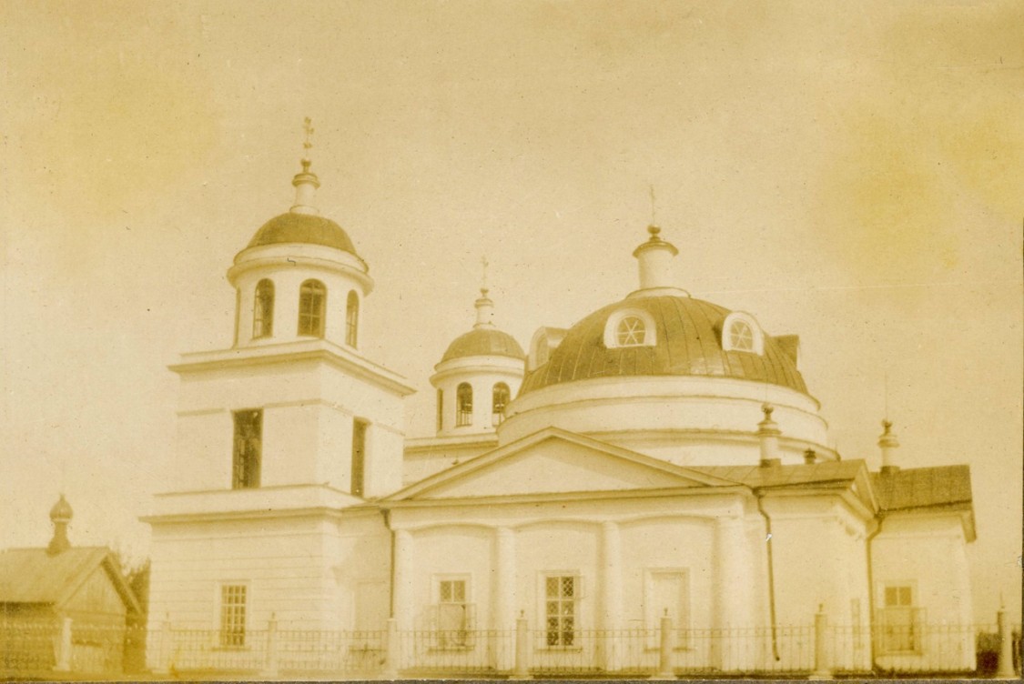 Звериноголовское. Церковь Воздвижения Креста Господня. архивная фотография, Фото начала ХХ века / Комитет по делам архивов Курганской области