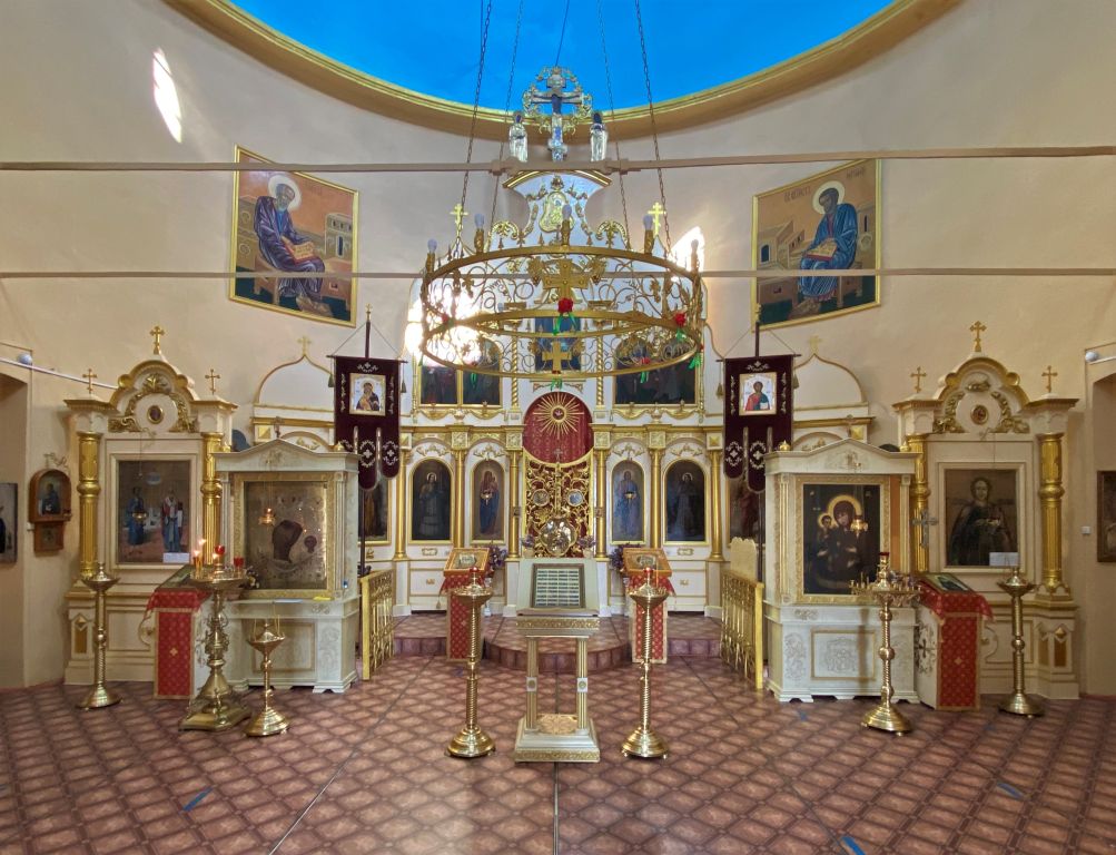 Церковь Воздвижения Креста Господня, Звериноголовское (Звериноголовский район, Курганская область). интерьер и убранство, Иконостас основного объёма