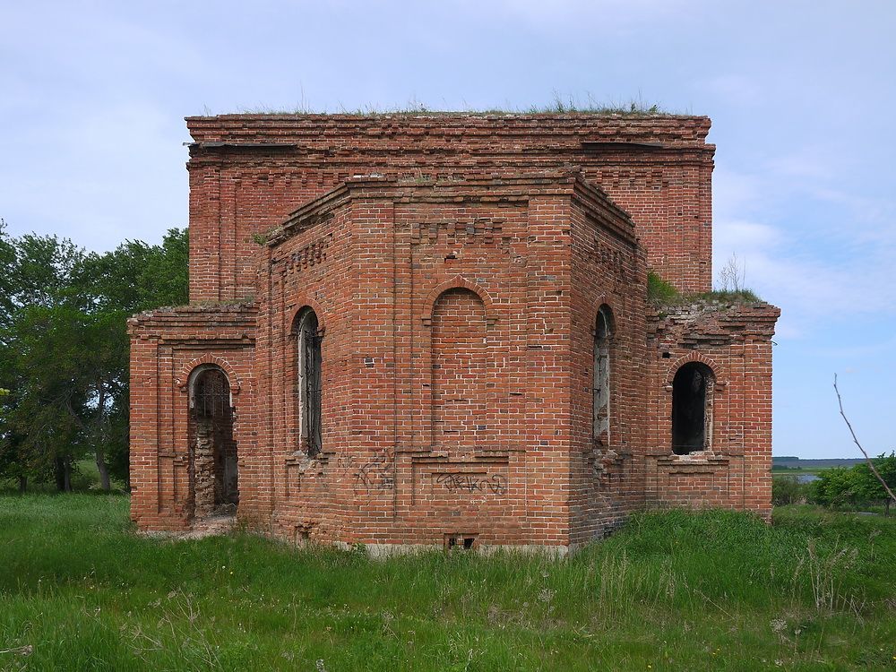 Церковь Константина и Елены, Максимово (Шадринский район и г. Шадринск, Курганская область). фасады, Восточный фасад