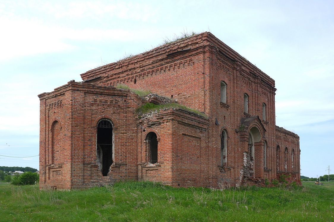 Максимово. Церковь Константина и Елены. фасады, Вид с северо-востока