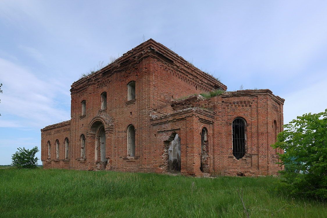 Церковь Константина и Елены, Максимово (Шадринский район и г. Шадринск, Курганская область). фасады, Вид с юго-востока