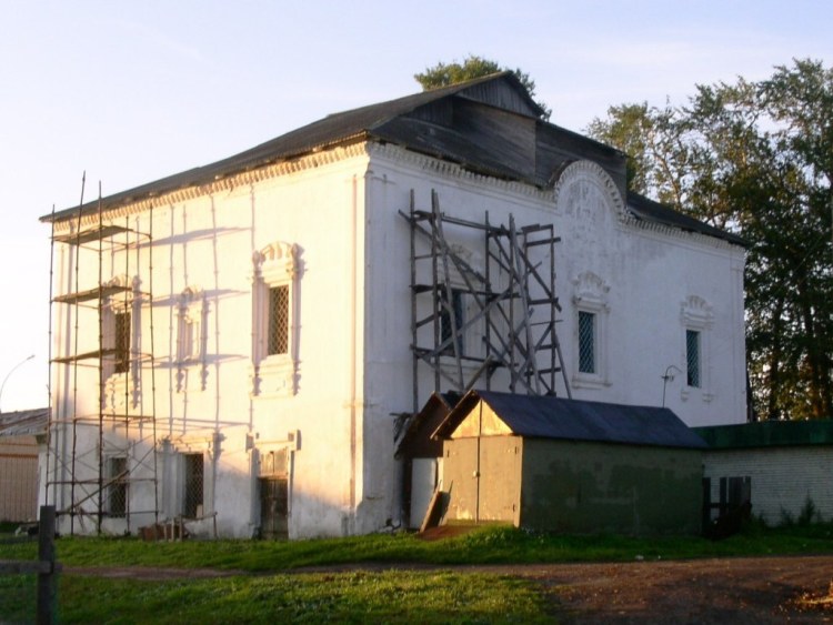 Церковь Воскресения Христова, Устье (Усть-Кубинский район, Вологодская область). фасады, вид с северо-запада