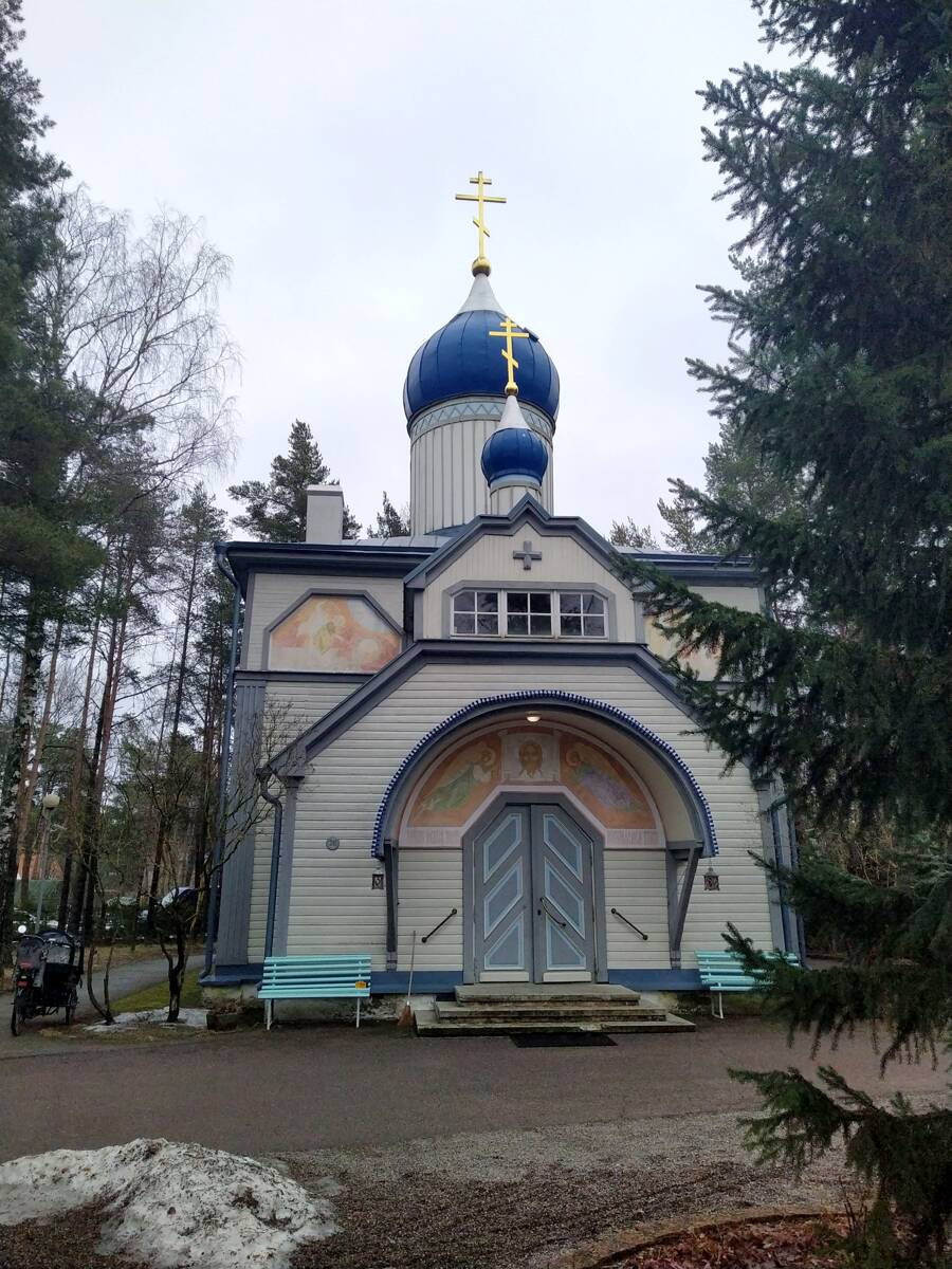 Таллин. Церковь Рождества Иоанна Предтечи. фасады