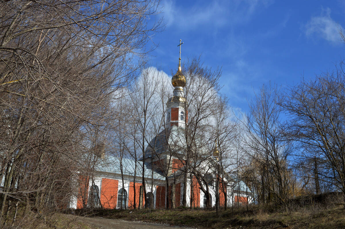 Церковь Троицы Живоначальной, Латная (Семилукский район, Воронежская область). фасады