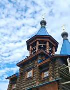 Церковь Жён-мироносиц, Завершение колокольни, вид с юго-запада<br>, Крутово, Петушинский район, Владимирская область