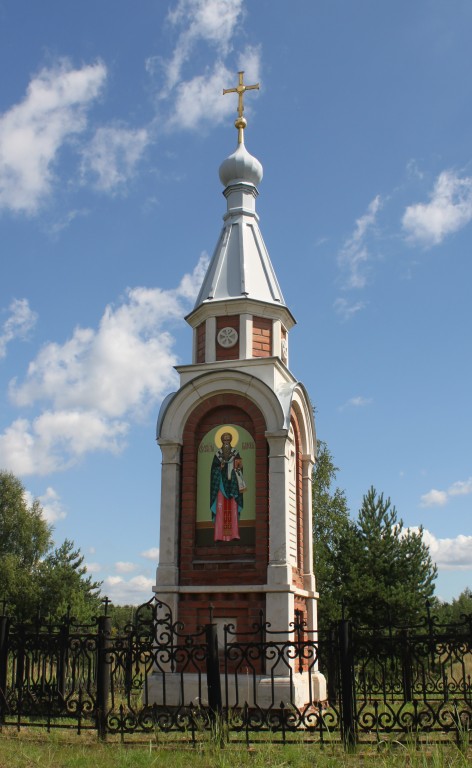 Часовня Власия, Крутово (Петушинский район, Владимирская область). фасады, Вид с запада