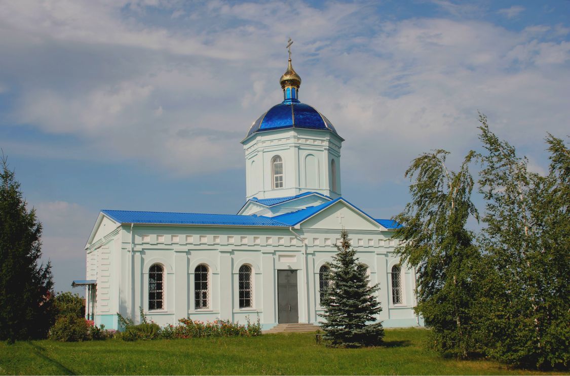 Церковь Покрова Пресвятой Богородицы, Горки (Новоусманский район, Воронежская область). фасады