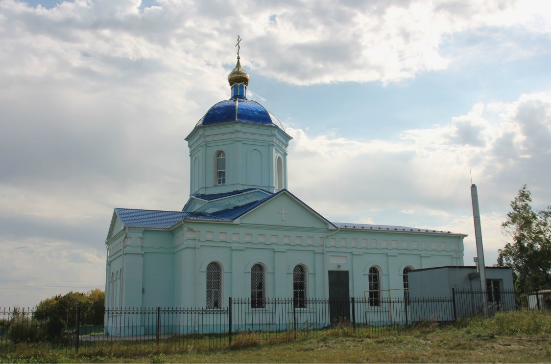 Горки. Церковь Покрова Пресвятой Богородицы. фасады