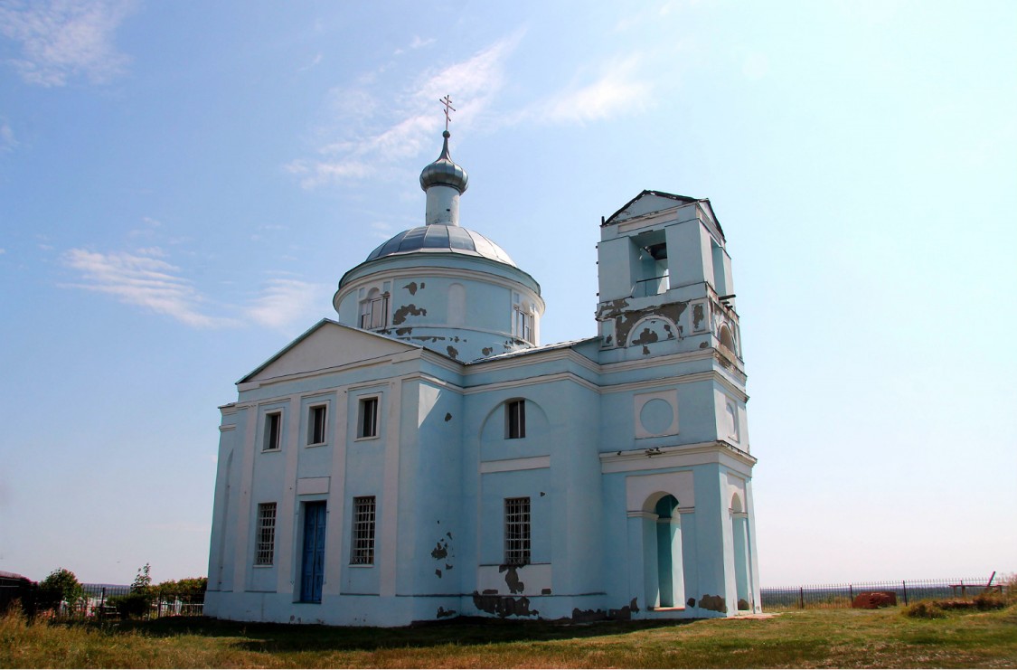Пады. Церковь Покрова Пресвятой Богородицы. фасады, Вид с северо-запада