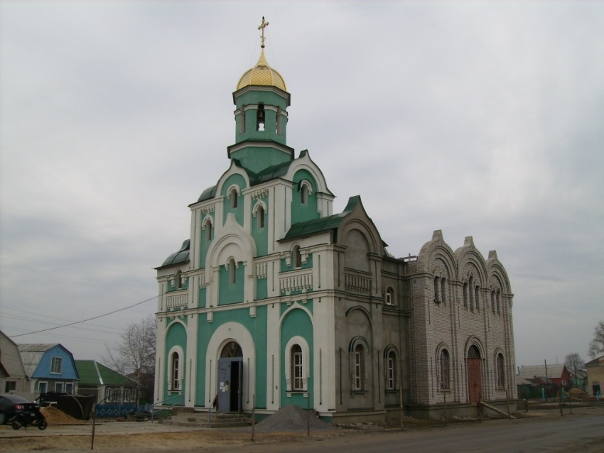 Церковь Петра и Павла в Масловке, Воронеж (Воронеж, город, Воронежская область). общий вид в ландшафте, Вид  с  юго-запада