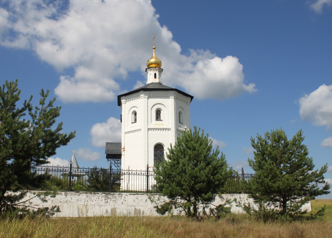 Богдарня. Часовня Вознесения Господня. фасады, Вид с сюга