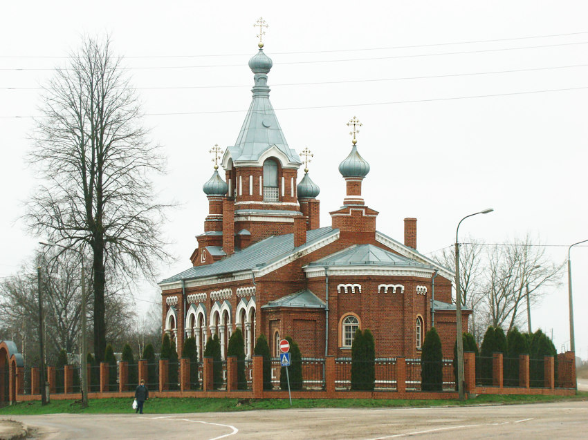 Церковь Николая Чудотворца, Крустпилс (Екабпилсский край, Латвия). фасады