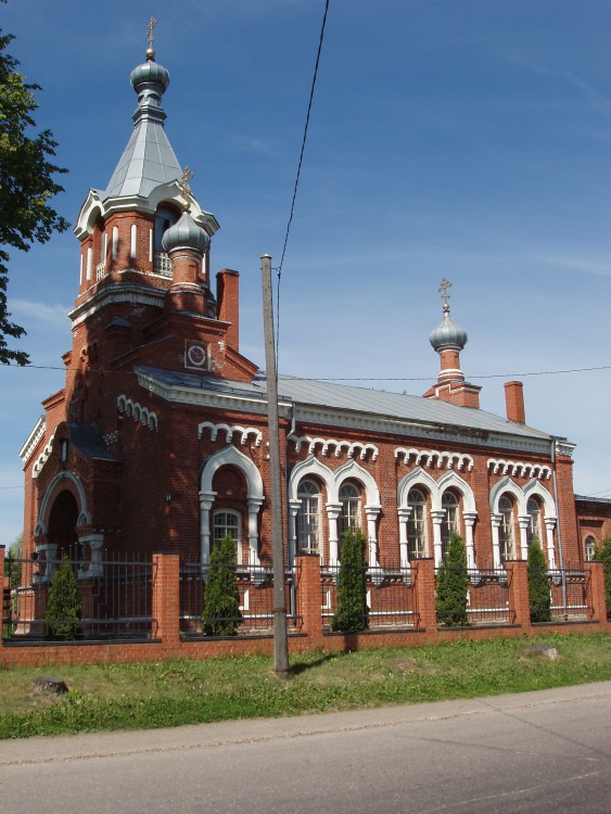 Церковь Николая Чудотворца, Крустпилс (Екабпилсский край, Латвия). фасады