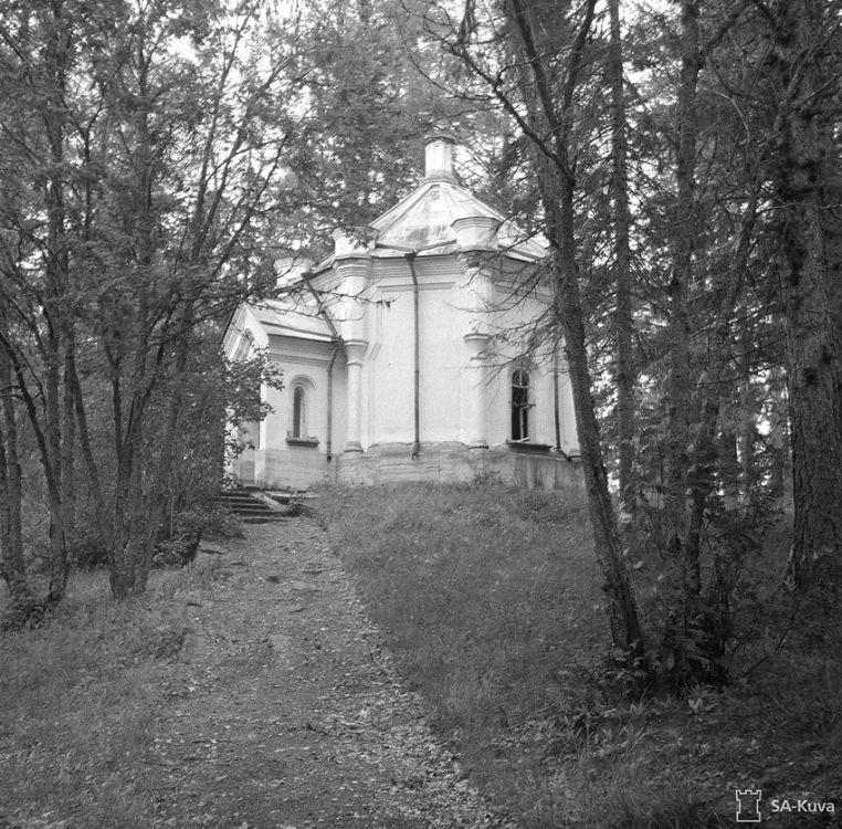 Спасо-Преображенский Валаамский монастырь. Скит Всех Святых. Часовня Крестных Страданий, Валаамские острова (Сортавальский район, Республика Карелия). архивная фотография, Фото из Архива финских вооруженных сил SA-kuva