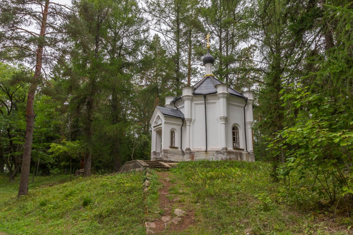 Спасо-Преображенский Валаамский монастырь. Скит Всех Святых. Часовня Крестных Страданий, Валаамские острова (Сортавальский район, Республика Карелия). фасады, Вид с юго-востока