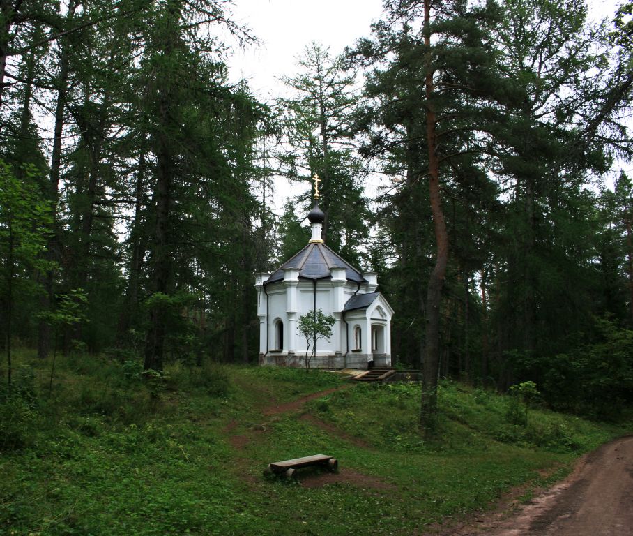 Валаамские острова. Спасо-Преображенский Валаамский монастырь. Скит Всех Святых. Часовня Крестных Страданий. фасады