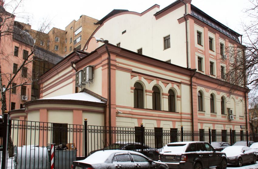 Домовая церковь Александра Константинопольского при бывшем приюте Василие-Кесарийского попечительства, Тверской (Центральный административный округ (ЦАО), г. Москва). фасады