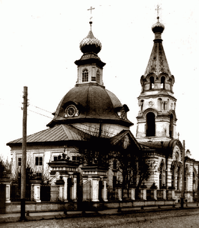 Кострома. Церковь Благовещения Пресвятой Богородицы. архивная фотография, 1905 с сайта http://starina44.ru/kostroma