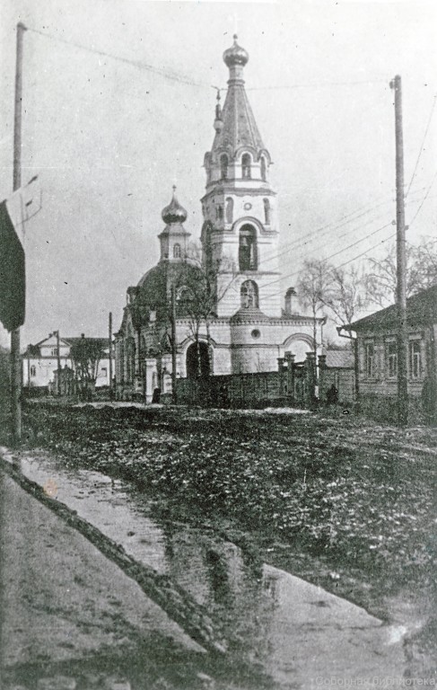 Кострома. Церковь Благовещения Пресвятой Богородицы. архивная фотография, 1905 г. Источник: «Соборная библиотека Костромской епархии», www.bibl-kostroma.ru 