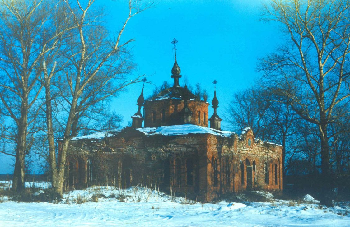 Койдиново. Церковь Казанской иконы Божией Матери. фасады, 1994