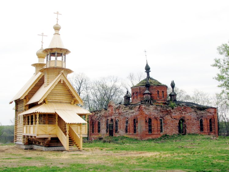 Церковь Вознесения Господня, Койдиново (Конаковский район, Тверская область). общий вид в ландшафте