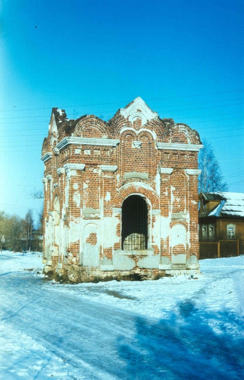 Синцово. Часовня Александра Невского. фасады, 1994