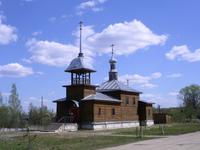 Церковь Илии Пророка, вид с юго-запада<br>, Тёмкино, посёлок, Тёмкинский район, Смоленская область