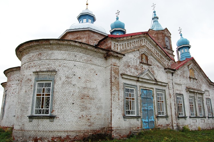 Церковь Космы и Дамиана, Козьмодемьяновка (Тамбовский район, Тамбовская область). фасады, Космо-Дамиановская церковь. Козьмодемьяновка