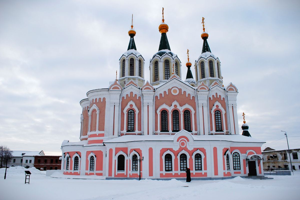 фасады. Далматовский Успенский мужской монастырь. Церковь иконы Божией Матери "Всех скорбящих Радость", Далматово (Далматовский район, Курганская область)