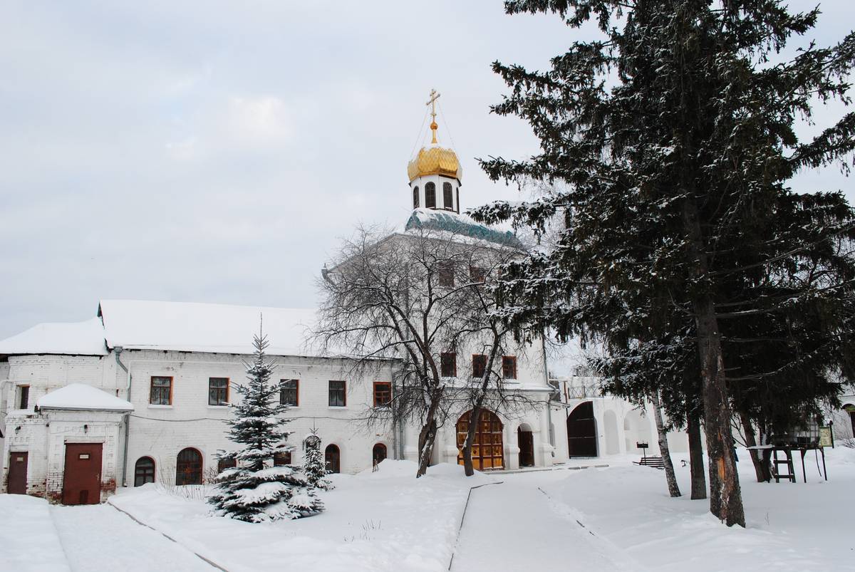 фасады. Далматовский Успенский мужской монастырь. Церковь Иоанна Богослова, Далматово (Далматовский район, Курганская область)
