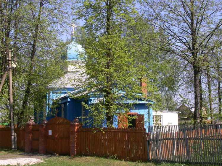 Церковь Троицы Живоначальной, Шувое (Егорьевский городской округ, Московская область). общий вид в ландшафте