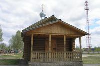 Часовня Димитрия Солунского, Фото: Артем Денисов. Специально для каталога.<br>, Дубровка, Дубровский район, Брянская область