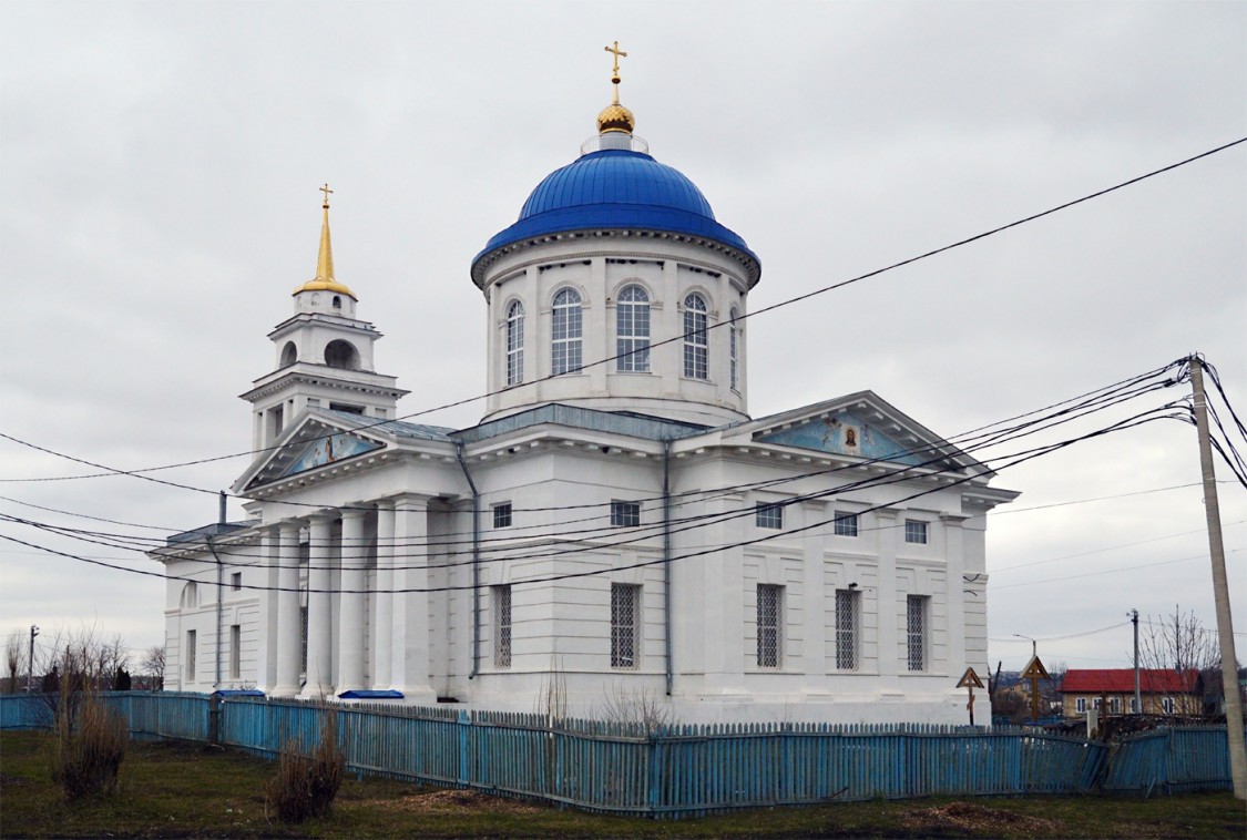 Церковь Михаила Архангела, Девица (Семилукский район, Воронежская область). фасады