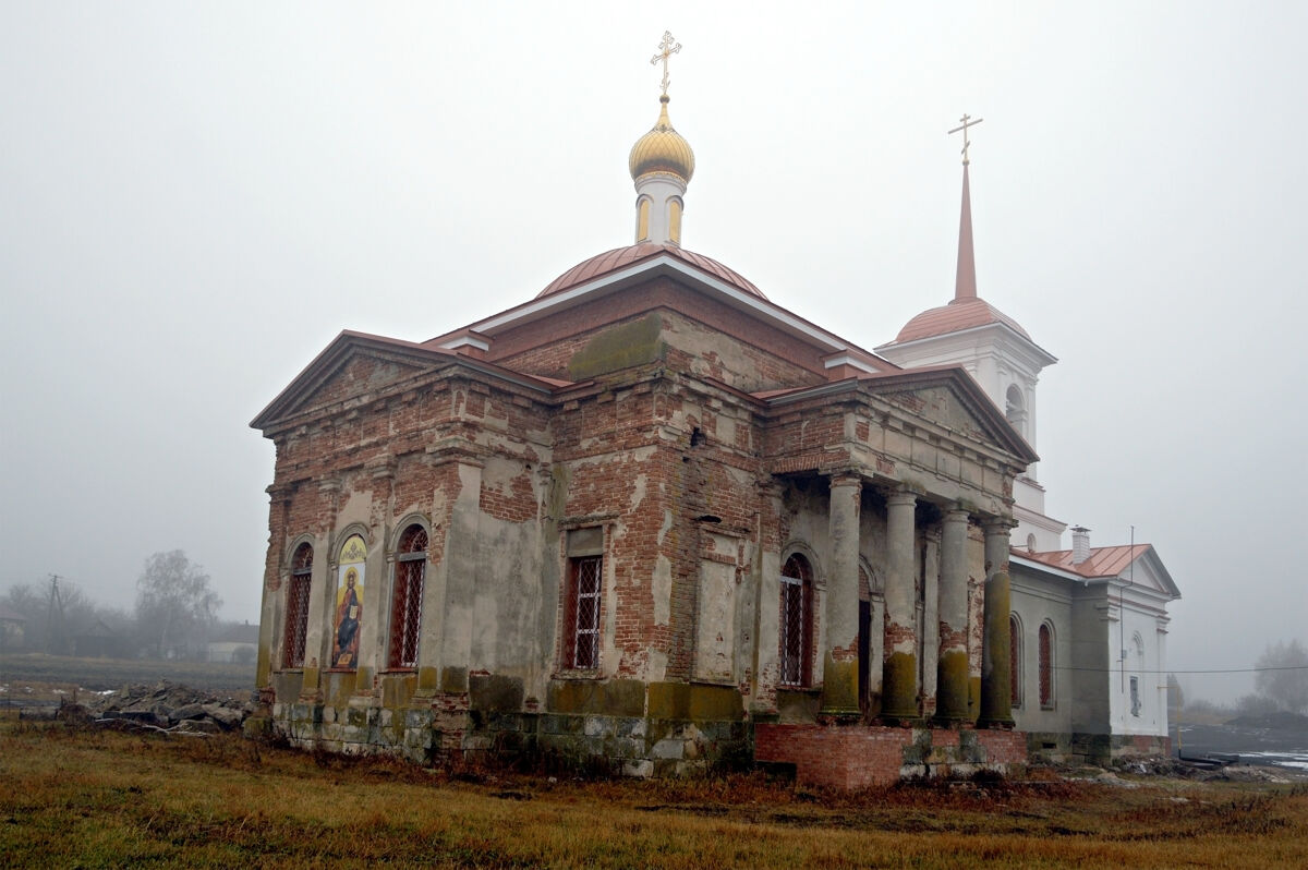 Церковь Вознесения Господня, Вознесенка (Семилукский район, Воронежская область). фасады