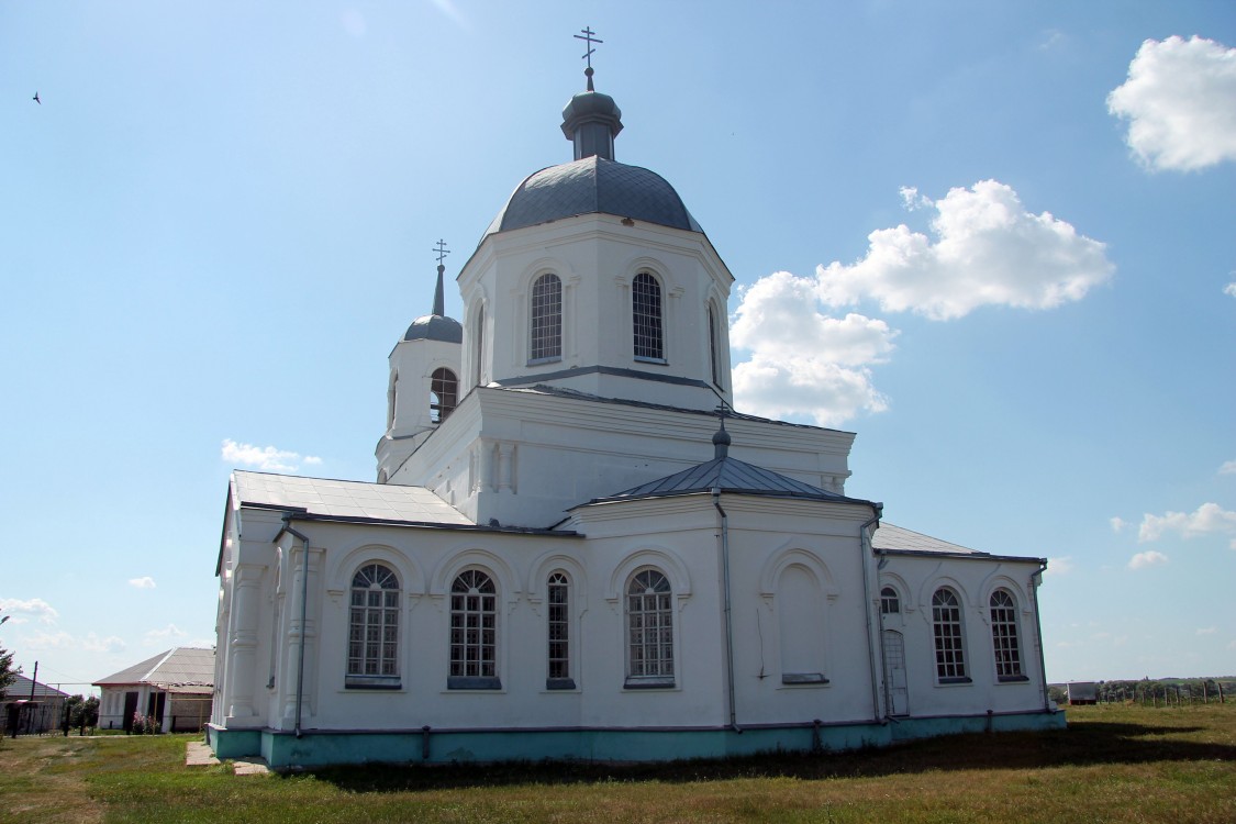 Церковь Троицы Живоначальной, Тресоруково (Лискинский район, Воронежская область). фасады