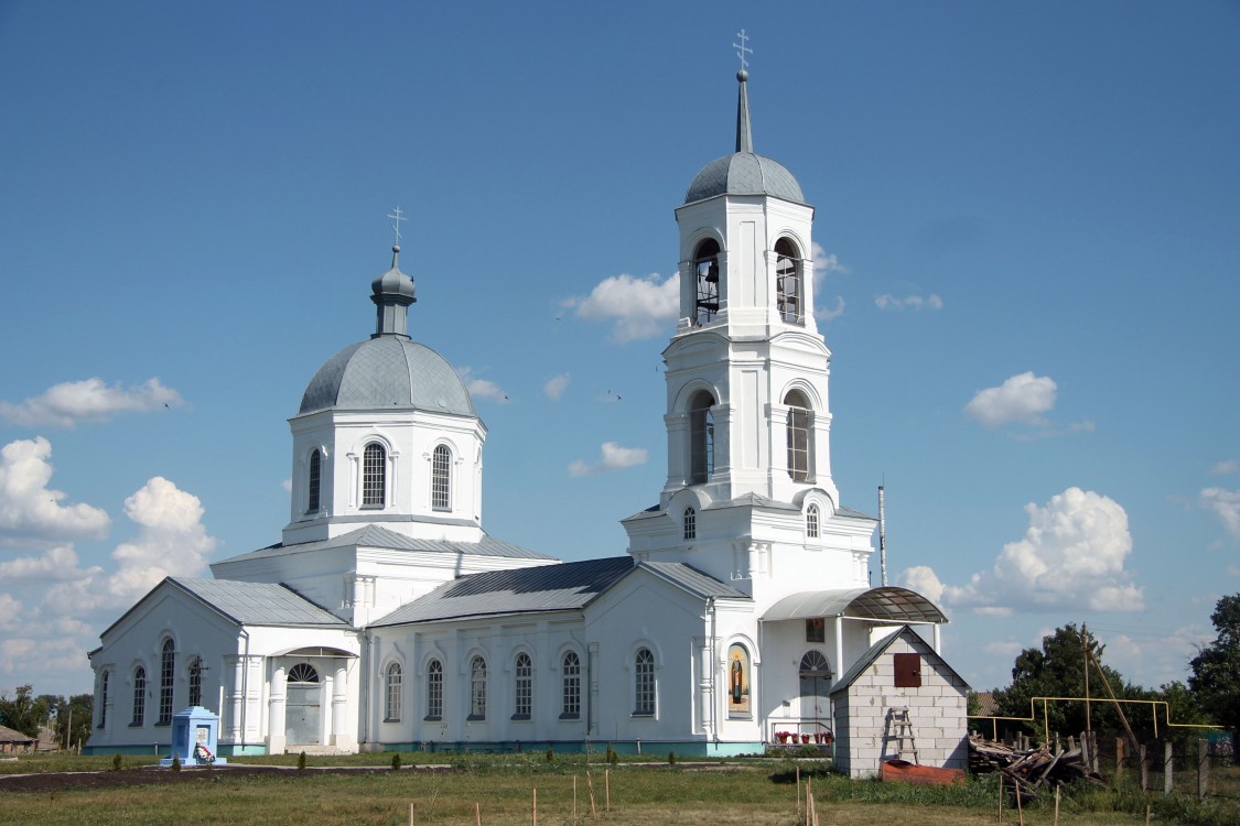 Церковь Троицы Живоначальной, Тресоруково (Лискинский район, Воронежская область). фасады
