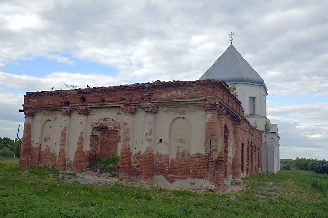 Красный Лиман. Церковь Покрова Пресвятой Богородицы. фасады