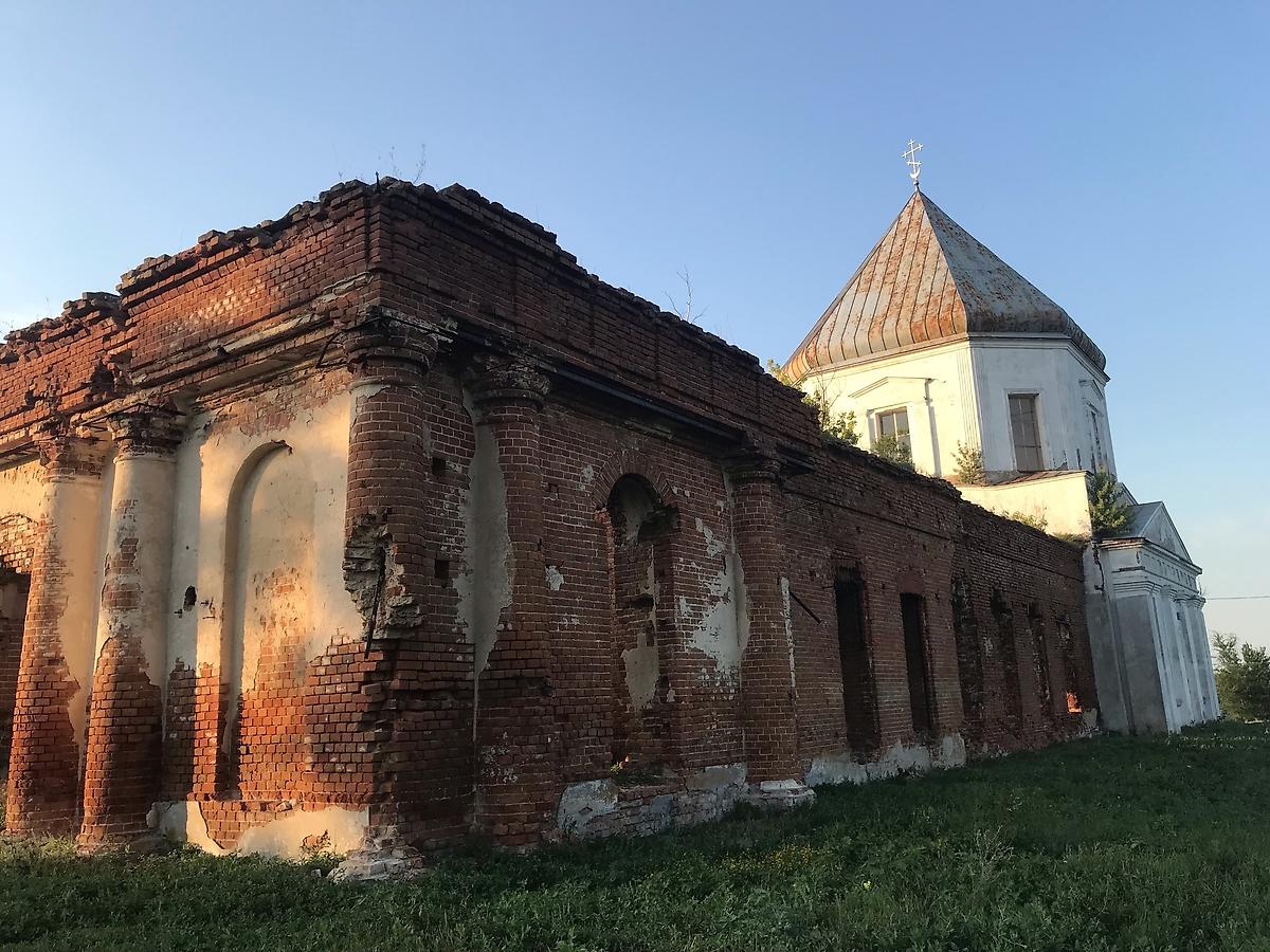 архитектурные детали. Церковь Покрова Пресвятой Богородицы, Красный Лиман (Панинский район, Воронежская область)