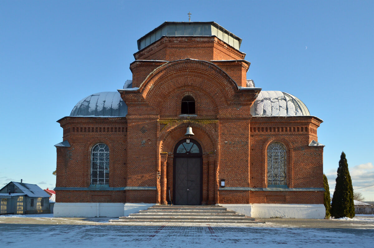 Церковь Воздвижения Креста Господня, Берёзово (Рамонский район, Воронежская область). фасады