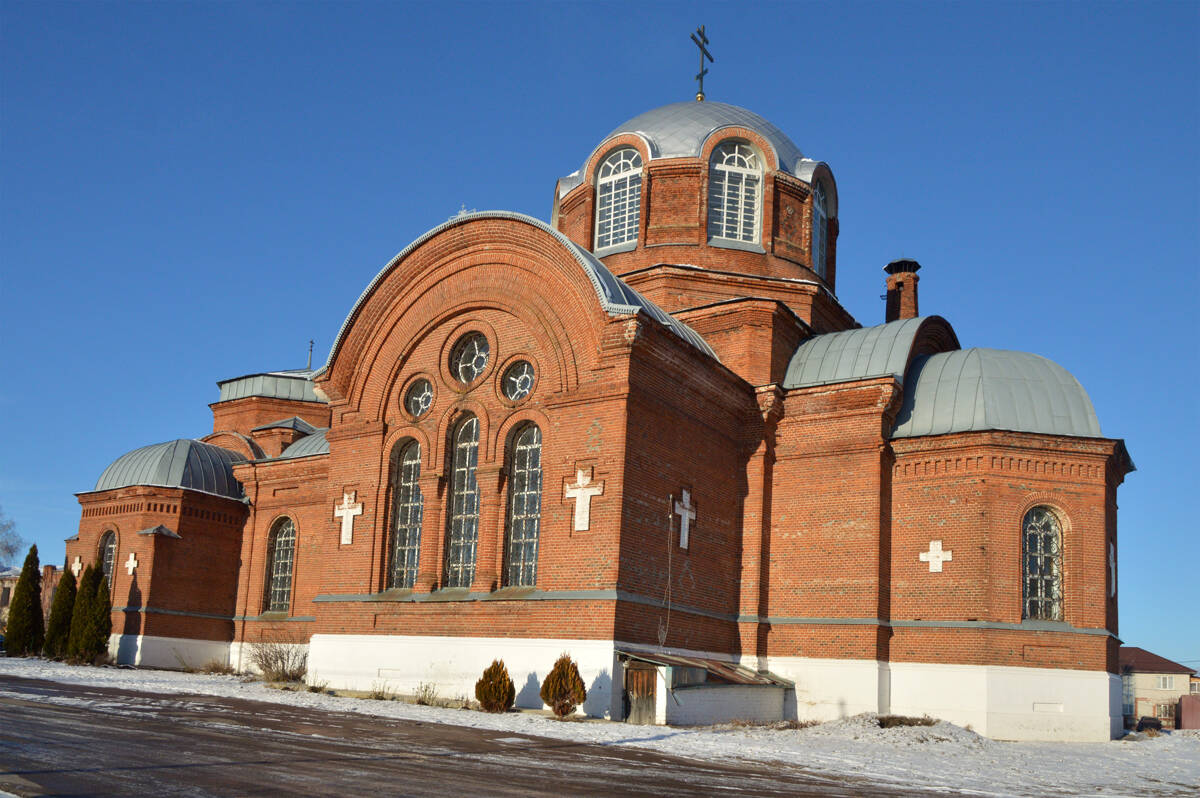 Церковь Воздвижения Креста Господня, Берёзово (Рамонский район, Воронежская область). фасады