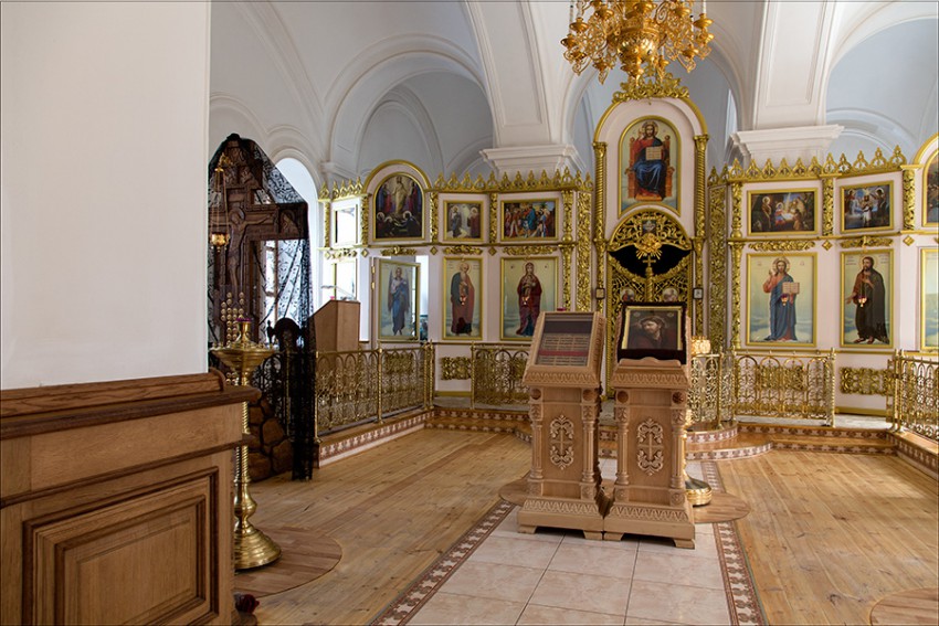 Толшевский Спасо-Преображенский женский монастырь. Собор Преображения Господня, Толши (Воронеж, город, Воронежская область). интерьер и убранство