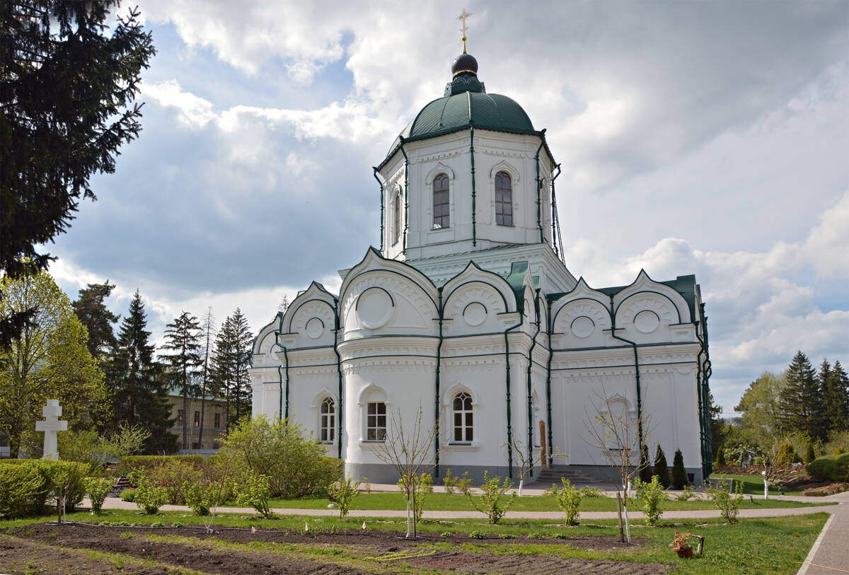 Толшевский Спасо-Преображенский женский монастырь. Собор Преображения Господня, Толши (Воронеж, город, Воронежская область). фасады