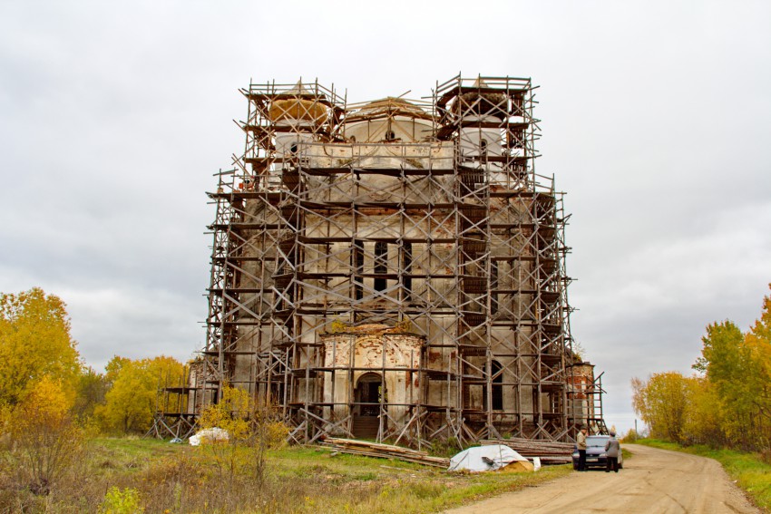 Церковь Флора и Лавра, Кумзеро (Харовский район, Вологодская область). документальные фотографии