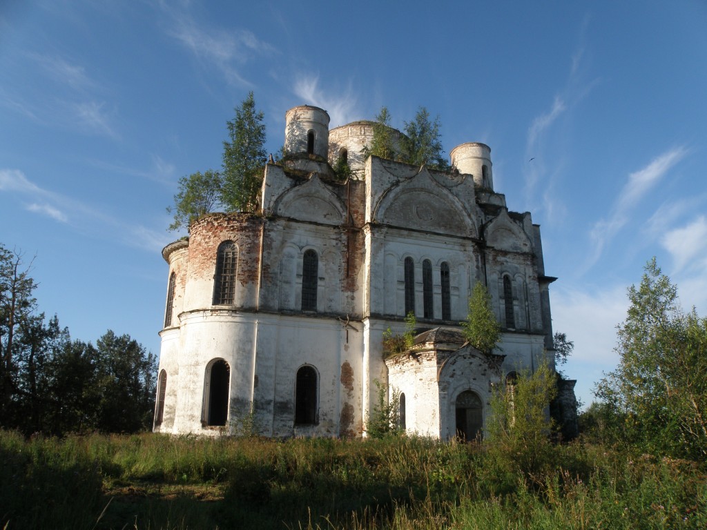 Церковь Флора и Лавра, Кумзеро (Харовский район, Вологодская область). фасады, 2008