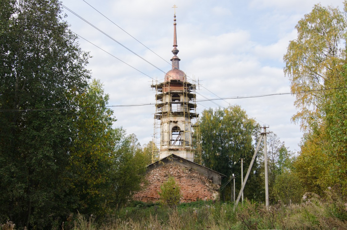 Церковь Николая Чудотворца, Шапша (Харовский район, Вологодская область). документальные фотографии