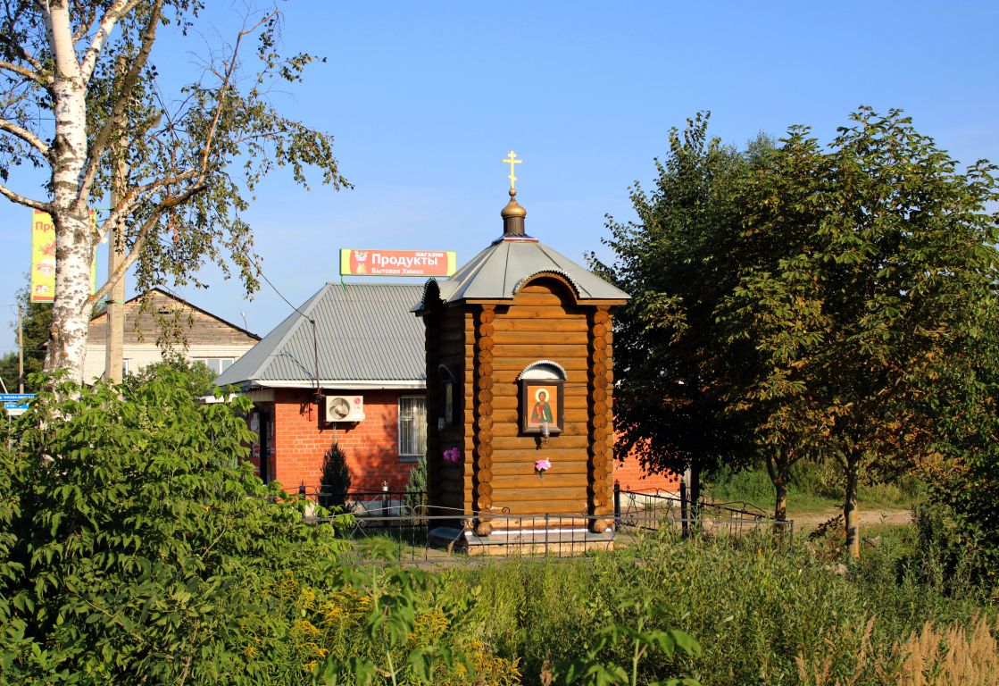 Часовня Покрова Пресвятой Богородицы в посёлке имени Калинина, Павловский Посад (Павлово-Посадский городской округ и г. Электрогорск, Московская область). фасады