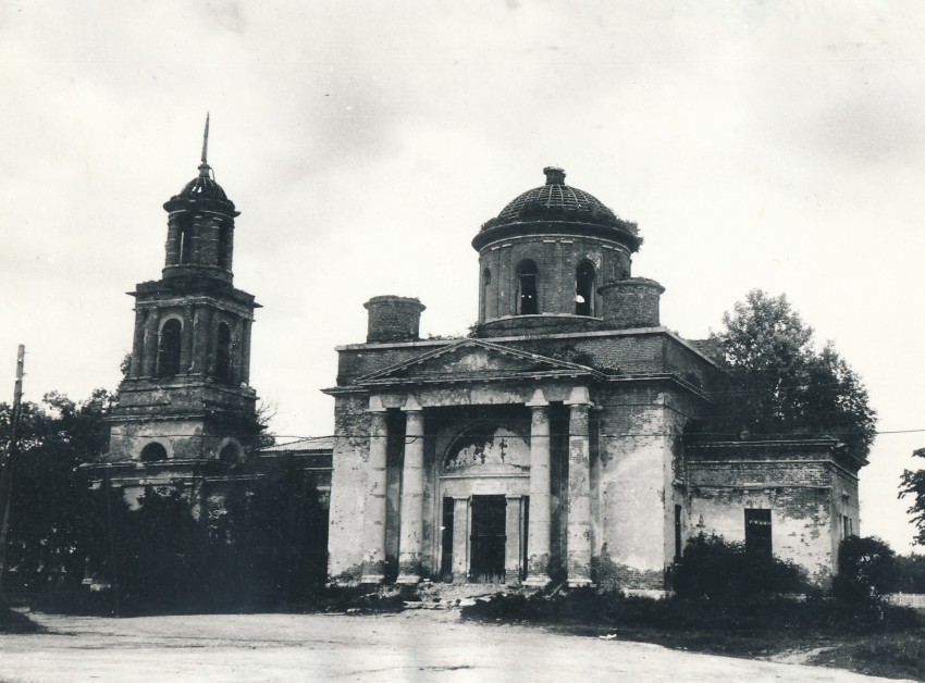 Церковь Смоленской иконы Божией Матери, Поповка (Алексин, город, Тульская область). фасады