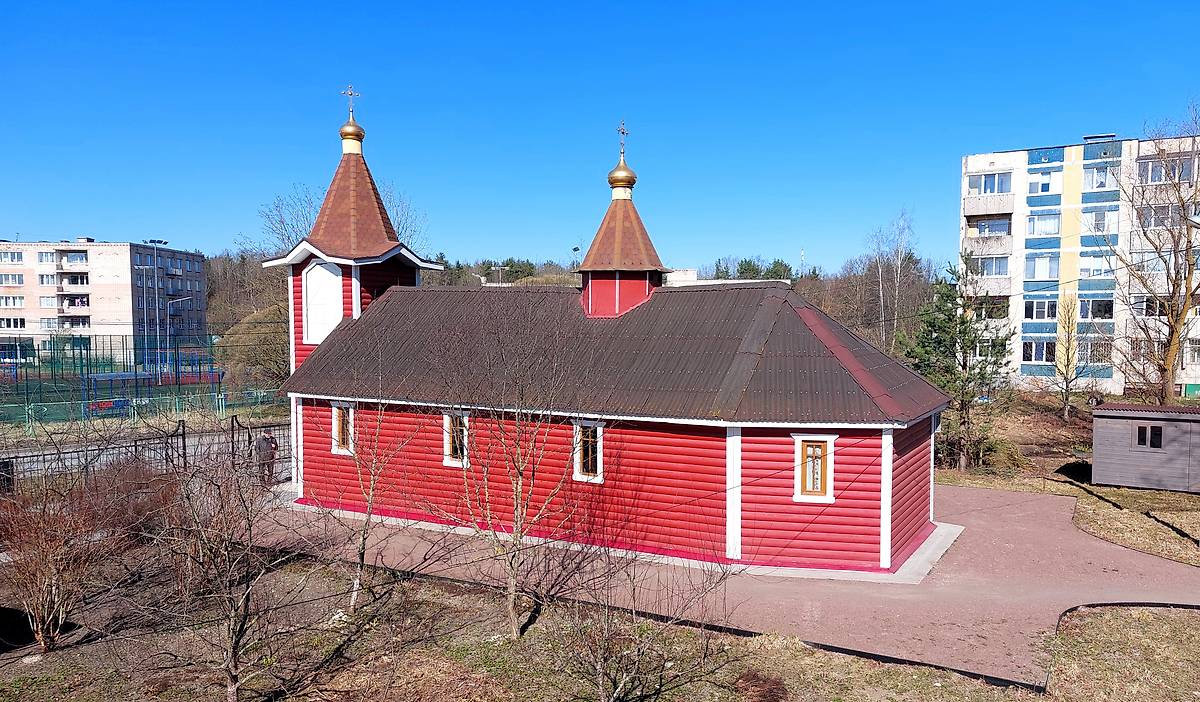 фасады. Церковь Преображения Господня, Горбунки (Ломоносовский район и г. Сосновый Бор, Ленинградская область)