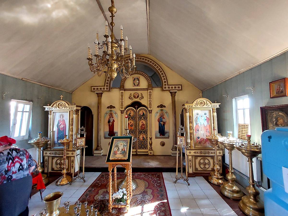 интерьер и убранство. Церковь Преображения Господня, Горбунки (Ломоносовский район и г. Сосновый Бор, Ленинградская область)