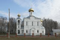 Церковь Богоявления Господня, Общий вид с Юга<br>, Ярково, Ярковский район, Тюменская область